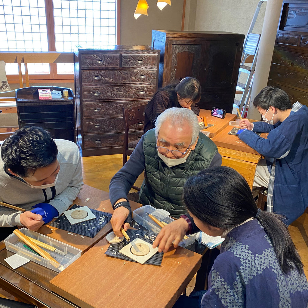 【2025年9月22日（月曜日）】軽井沢彫ワークショップ　参加料金(￥11,000(税込)/１人)