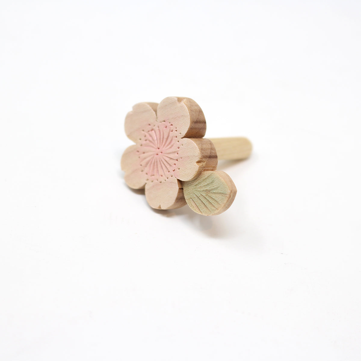ナンタケットバスケット プルノブ 桜1輪 | 大坂屋家具店