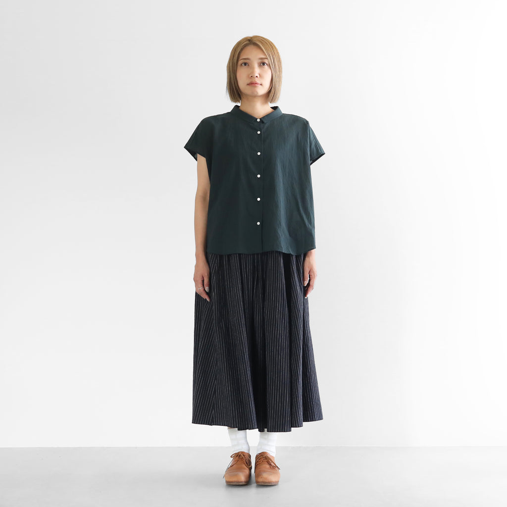 GeeRA｜綿タッチフレンチスリーブブラウス | Rakuten Fashion