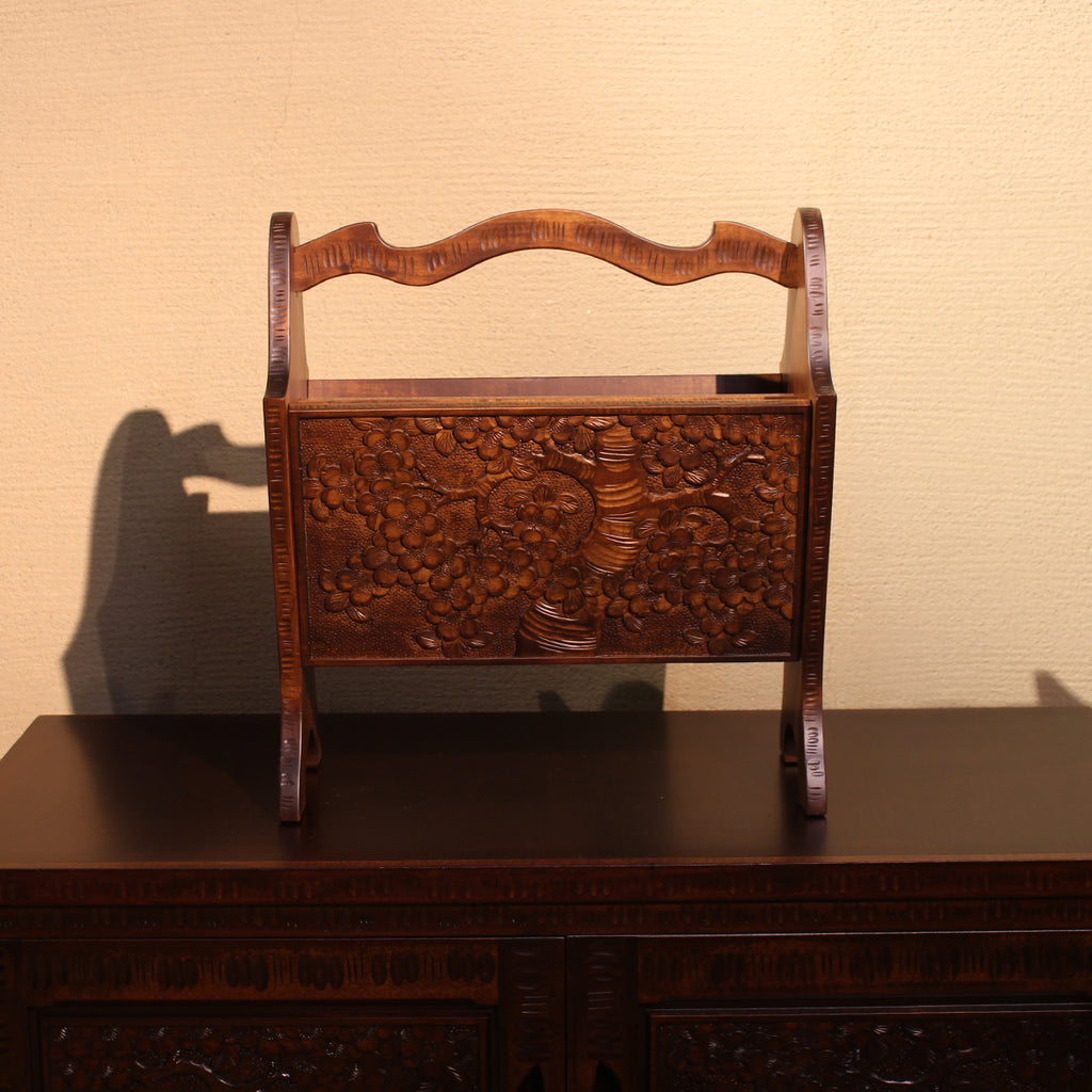 【在庫有】ヴィンテージ　マガジンラック