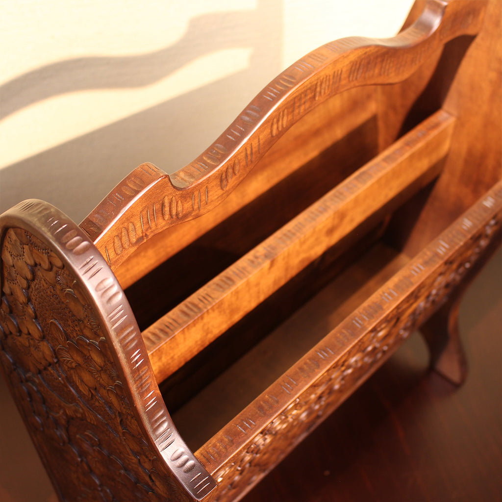 【在庫有】ヴィンテージ　マガジンラック