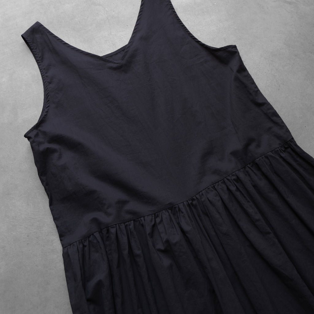 【HUIS】ゆるふわコットン2WAYワンピース（ブラック）【レディス】【U204-H06-09BLK】