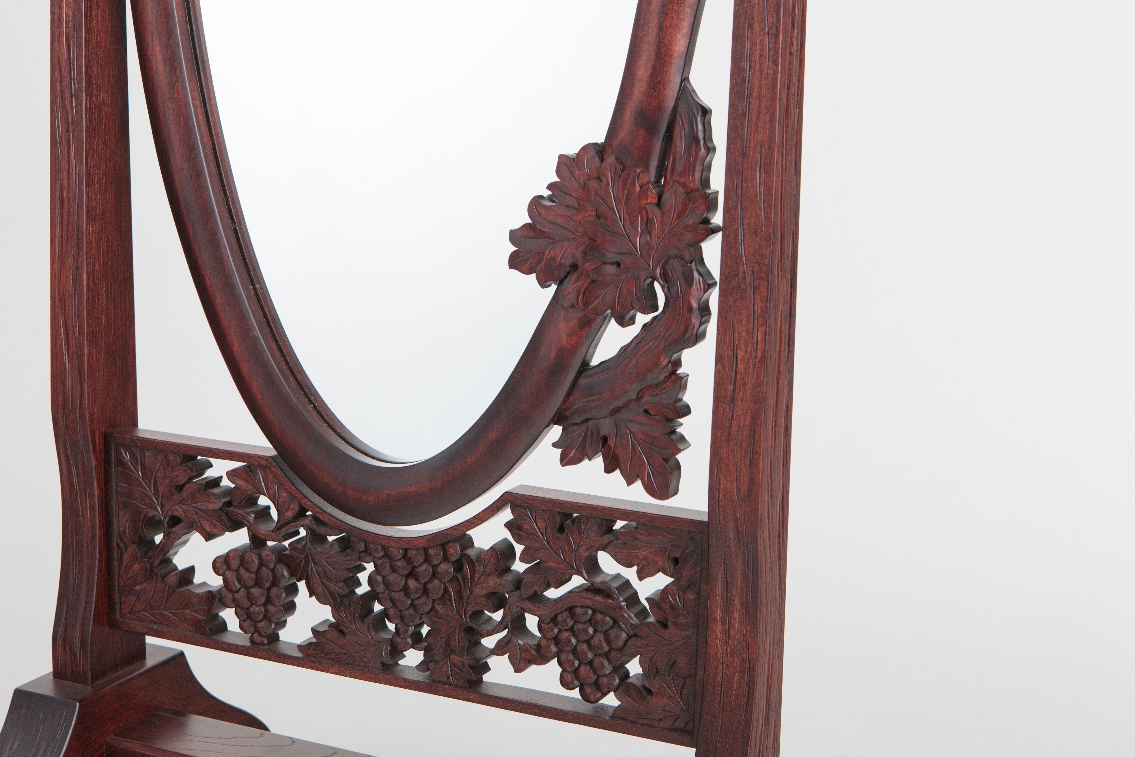 姿鏡 楕円 葡萄 | 大坂屋家具店