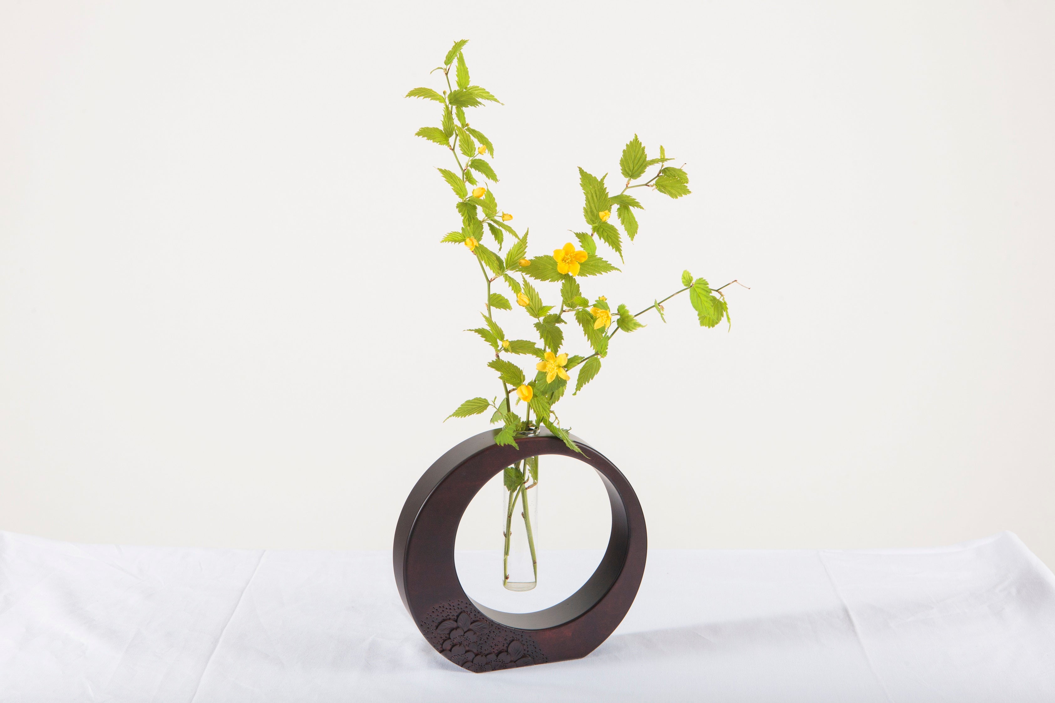 花器 満月 茶色 | 大坂屋家具店