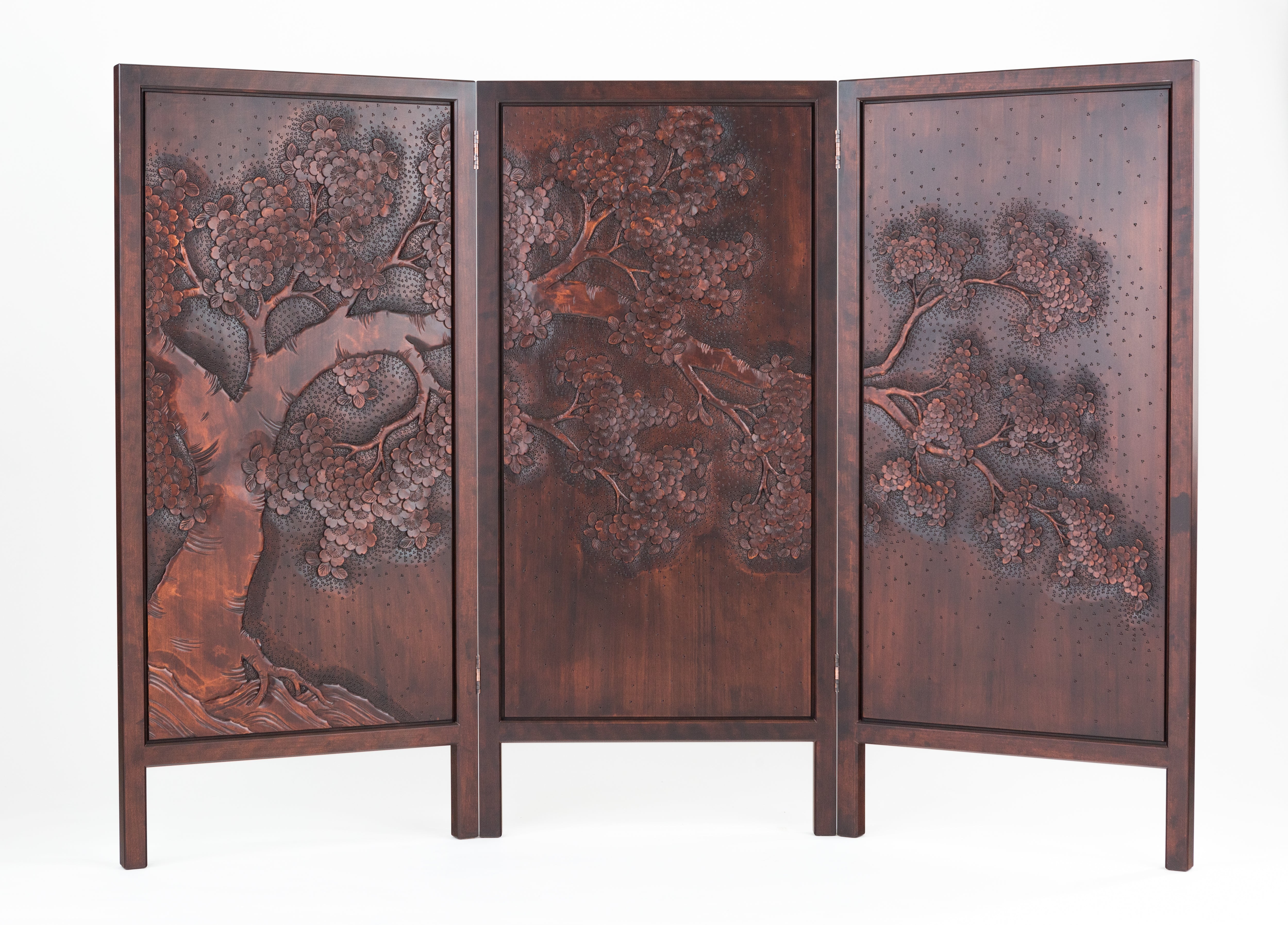 松竹梅　屏風 松竹梅図屏風 文化遺産オンライン