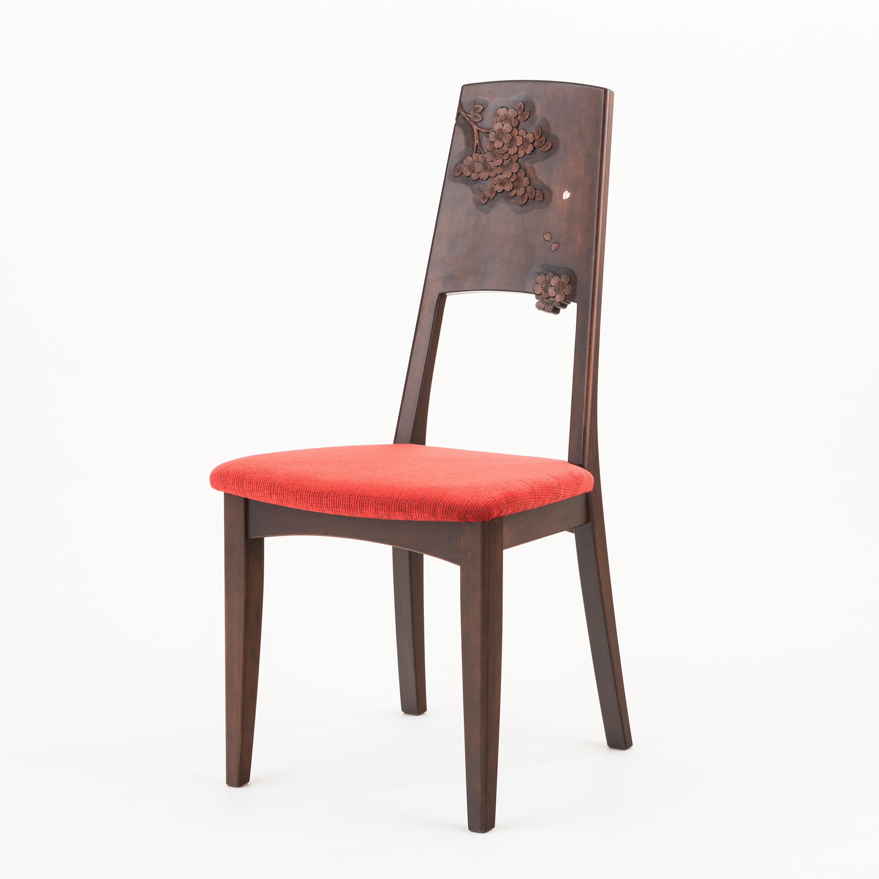 軽井沢彫り　ダイニングチェア　牡丹 チェアー / chair | 軽井沢彫 一彫堂