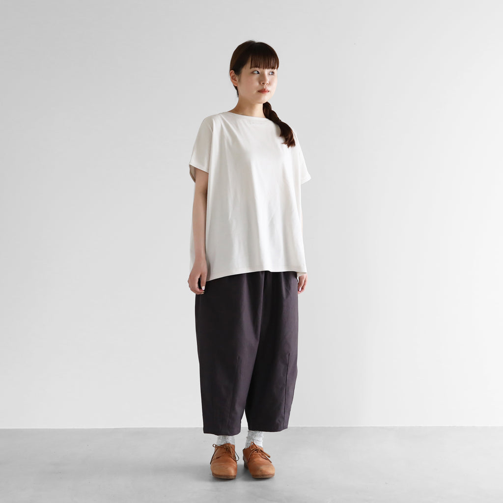 HUIS】バフクロスバルーンパンツ(ダークグレー)【ユニセックス