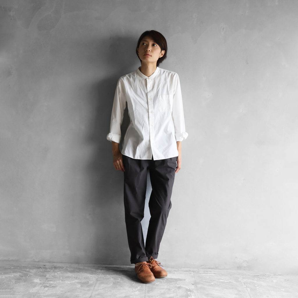 【HUIS】ダウンプルーフコットンパンツ（ダークグレー）Size1【501-0239-08DGY(1)】