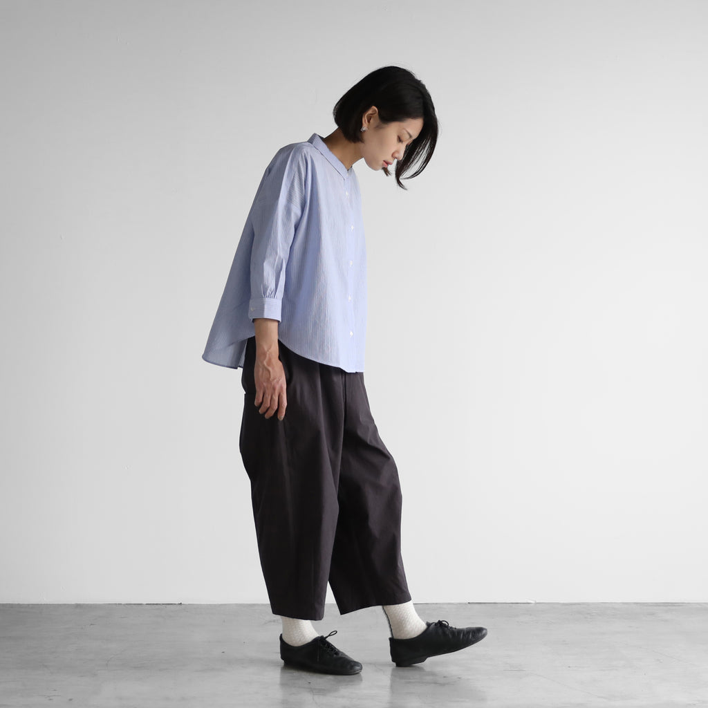 HUIS】バフクロスバルーンパンツ(ダークグレー)【ユニセックス