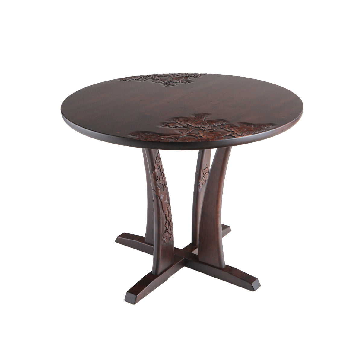 テーブル 90㎝丸 桜 | 大坂屋家具店