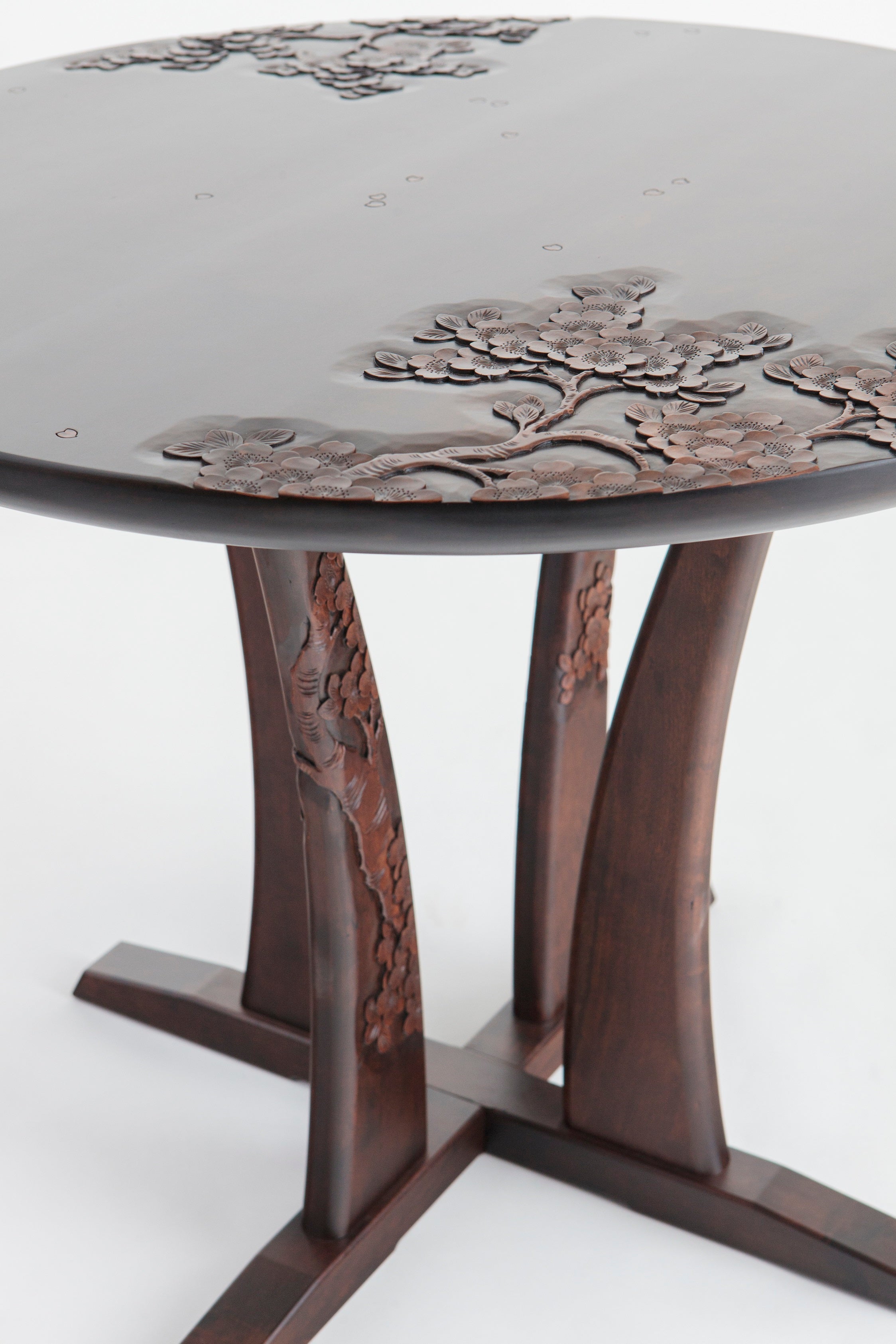 テーブル 90㎝丸 桜 | 大坂屋家具店