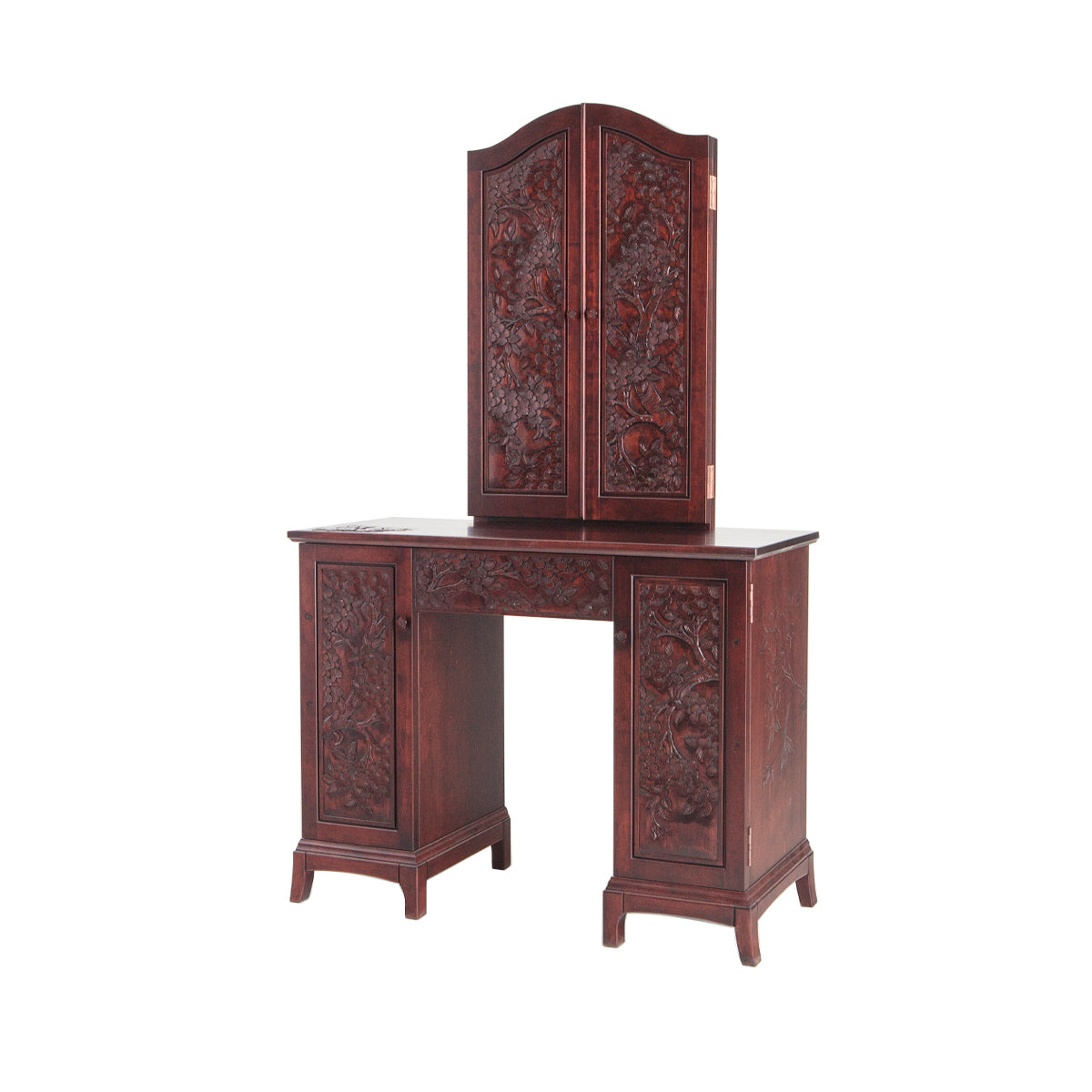 三面鏡台 桜 | 大坂屋家具店