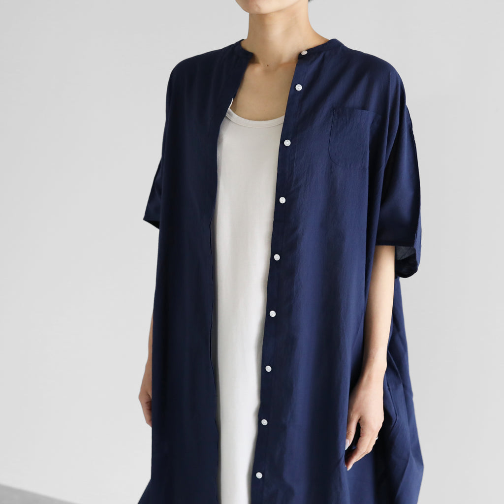 【HUIS in house】SUVIN COTTONタンクトップワンピース（グレージュ）【レディース】【CS002-1004-04IGY】