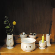 白い仏具 6具足 | 大坂屋家具店
